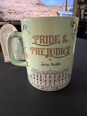 Pride & Prejudice by Green Ceramic Mug